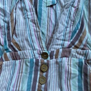 Colorful Striped Romper/Jumpsuit